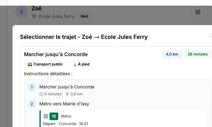Configurez les préférences de vos enfants